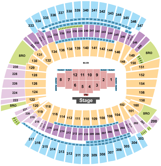 Paycor Stadium Nelly Seating Chart